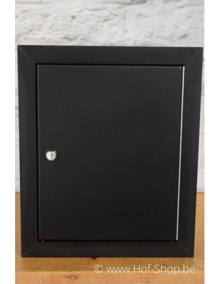 Boîte aux lettres à encastrer 30,9 x 38 x 35 cm - aluminium à encastrer