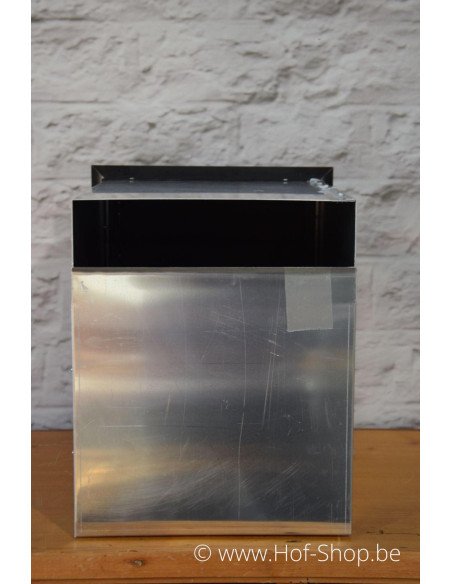 Boîte aux lettres à encastrer 30,9 x 38 x 35 cm - aluminium à encastrer