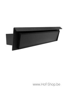 Brievenbusklep K11 B met schacht - aluminium brievenbusklep