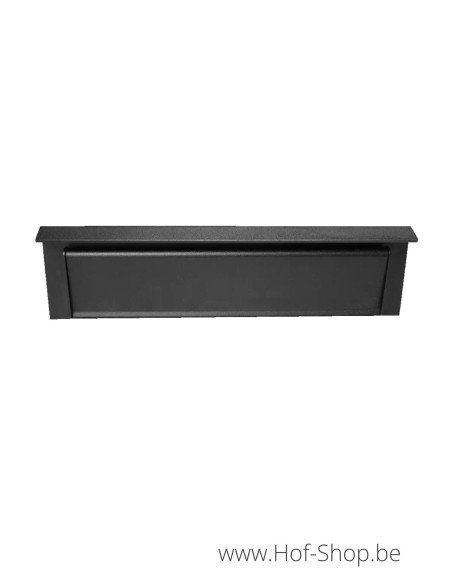Brievenbusklep K11 B met schacht - aluminium brievenbusklep