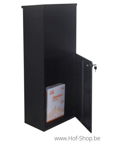 Trendybox Stardust Black Back Door - pakketbus LogixBox