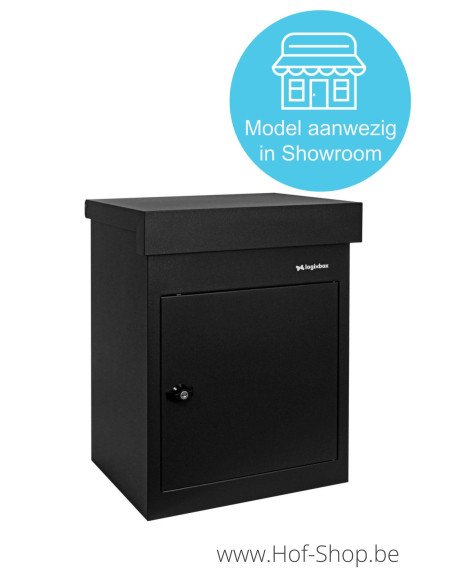 Multibox-S Stardust Black - pakketbus zwart LogixBox