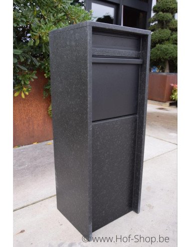 Cobox 8 Divo Nero - boîte aux lettres en granit
