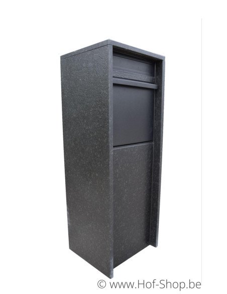 Cobox 8 Divo Nero - boîte aux lettres en granit