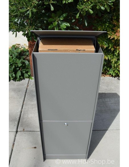 Dropbox Small avec une couleur de votre choix Front Door - eSafe boîte à colis aluminium