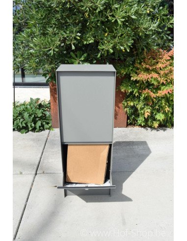 Dropbox Small avec une couleur de votre choix Front Door - eSafe boîte à colis aluminium