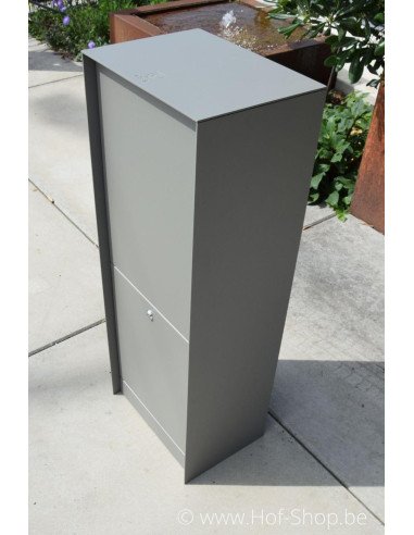 Dropbox Small avec une couleur de votre choix Front Door - eSafe boîte à colis aluminium