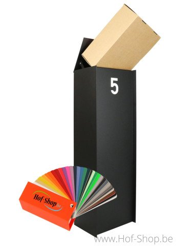 Dropbox Small avec une couleur de votre choix Front Door - eSafe boîte à colis aluminium