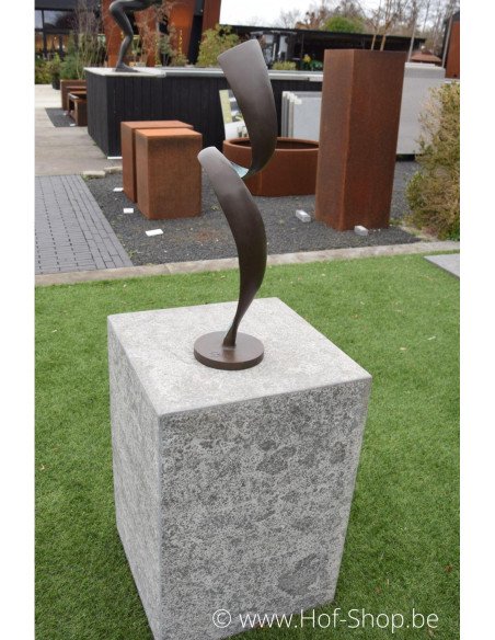 Moderne sculptuur 'Helix' - bronzen beeld (AN1546BR-HP)