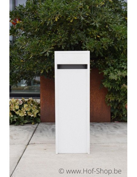 M-Box H White - boîte aux lettres beach white anticato