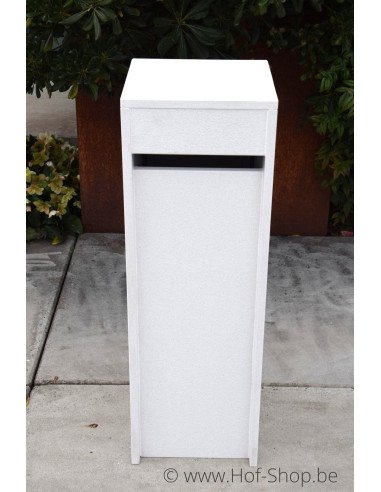 M-Box H White - boîte aux lettres beach white anticato