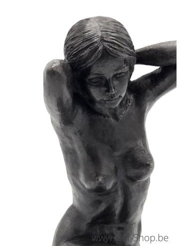 Assise nue - statue en bronze (BS0759B)