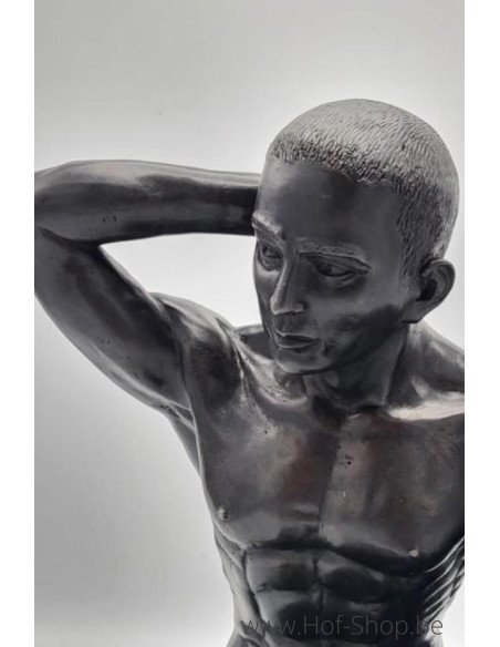 Naakte man - bronzen beeld (BS1480B)