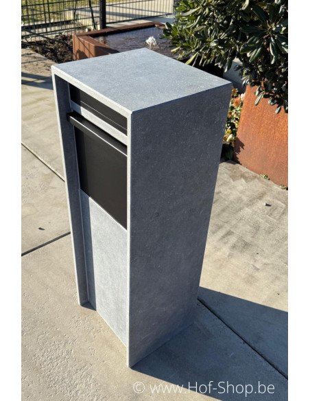 Cobox 8 Divo - boîte à colis en pierre bleue