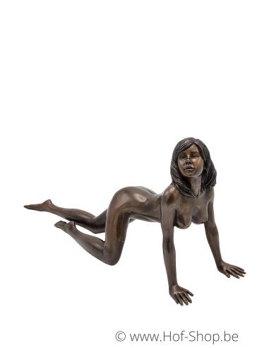 Allongée nue - statue en bronze (BS0999B)