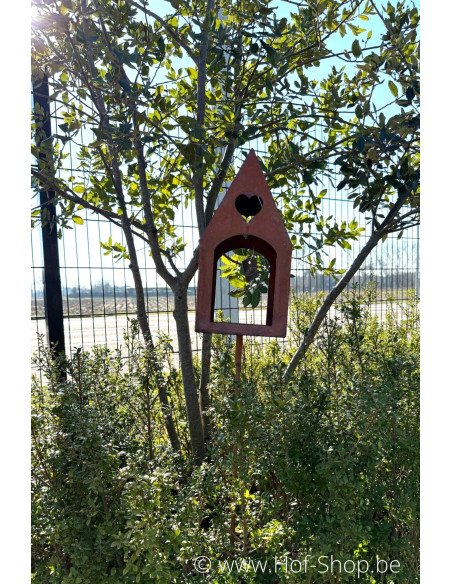 Mangeoire pour Oiseaux Ecorouille - figurine en métal Ecorouille (MD14185)