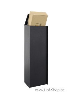 Parcelbox L RAL 9005 - eSafe pakketbus plaatstaal