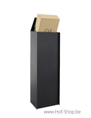 Parcelbox L RAL 9005 - eSafe pakketbus plaatstaal