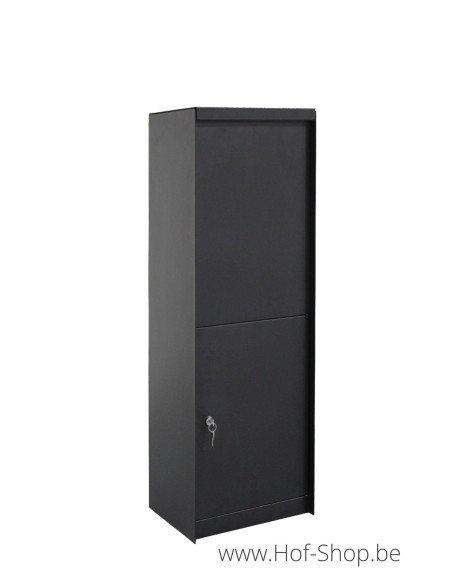 Entrada Parcelbox RAL 9005 - boîte à colis acier galvanisé