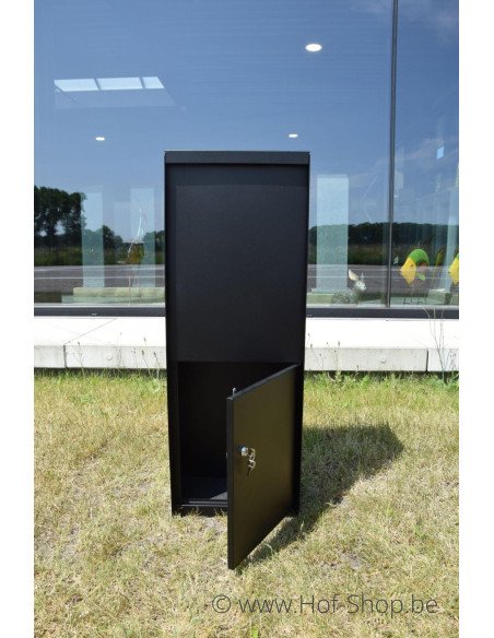 Entrada Parcelbox RAL 9005 - boîte à colis acier galvanisé