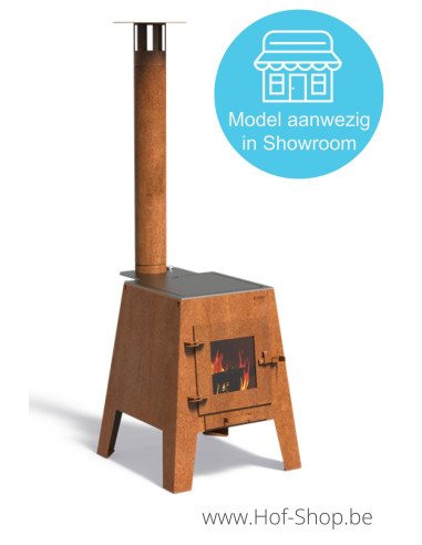 MODÈLE D'EXPOSITION Damm avec accessoires - Forno Cooking en acier corten