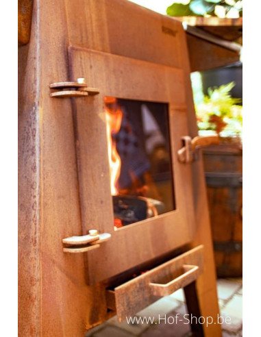 MODÈLE D'EXPOSITION Damm avec accessoires - Forno Cooking en acier corten