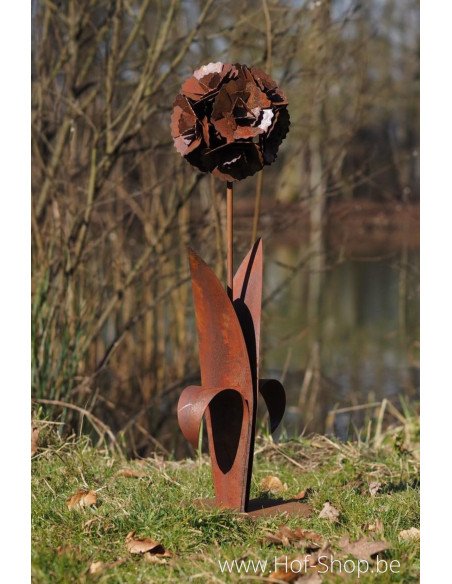 Rose - figurine en métal Ecorouille (MD14191)