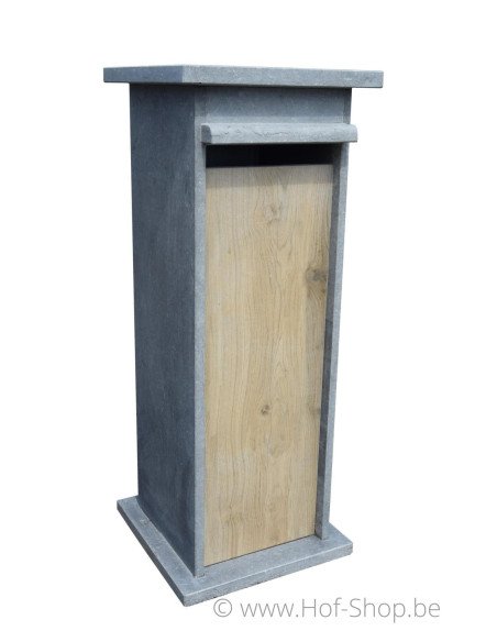 Model N houtlook - brievenbus arduin