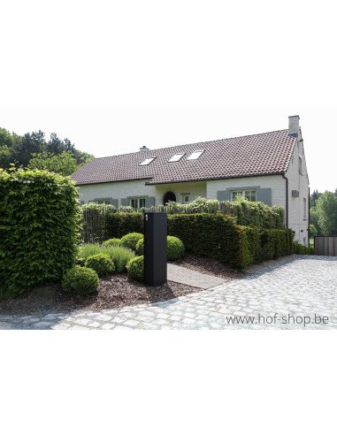 OUTLET Fenix Top Medium RAL 9005 - boîte à colis eSafe aluminium