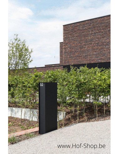 OUTLET Fenix Top Medium RAL 9005 - boîte à colis eSafe aluminium