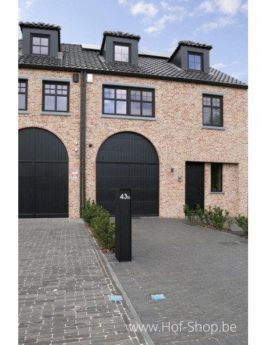 OUTLET Fenix Top Medium RAL 9005 - boîte à colis eSafe aluminium