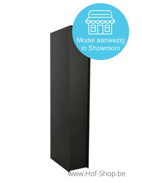 OUTLET Fenix Top Medium RAL 9005 - boîte à colis eSafe aluminium