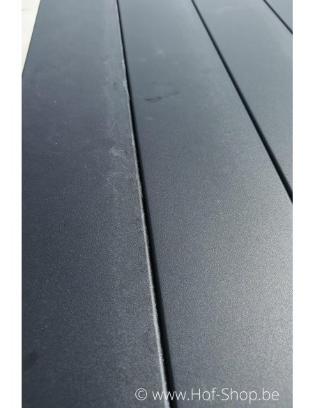 OUTLET Banc de jardin 160 x 40 x 42 avec 1 bac à fleurs - banc de jardin YAST en pierre bleue