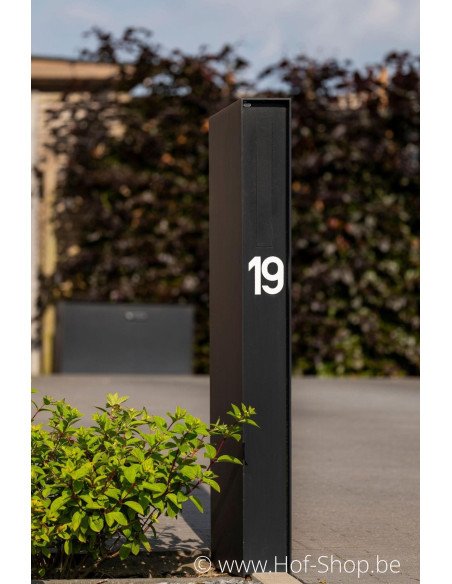 Fenix RAL 9005 - Boîte aux lettres Albo aluminium