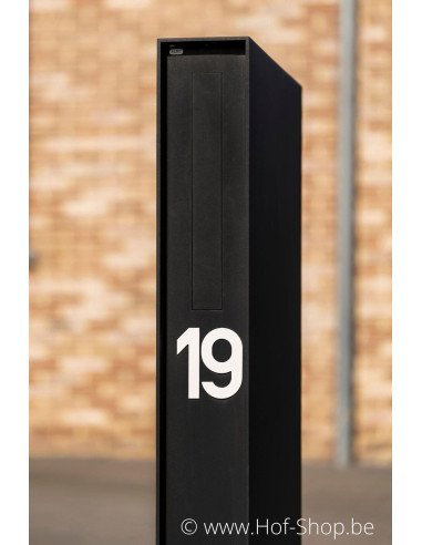 Fenix RAL 9005 - Boîte aux lettres Albo aluminium