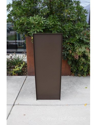 Dropbox Small supranodic brown Back Door - eSafe pakketbus aluminium