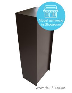 Dropbox Small supranodic brown Back Door - eSafe pakketbus aluminium