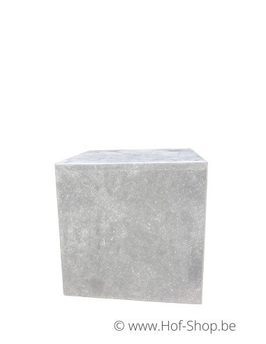 40 x 40 x 40 cm - Piédestal en pierre bleue
