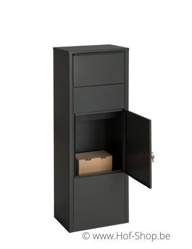 Hannover zwart - Practo Garden brievenbus