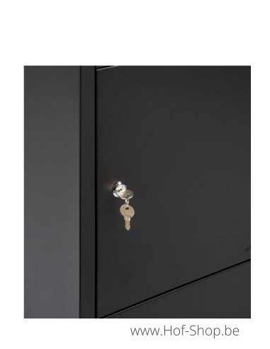 Dortmund zwart - Practo Garden brievenbus