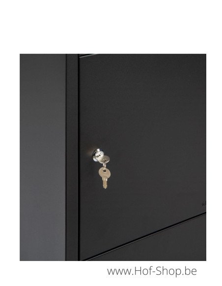 Dortmund noir - boîte aux lettres Practo Garden