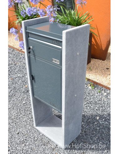 OUTLET Milano Parcel Anthracite - boîte à colis VASP en pierre blue