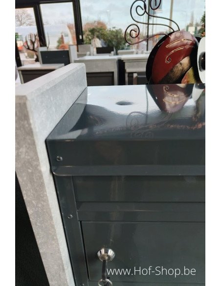 OUTLET Milano Parcel Anthracite - boîte à colis VASP en pierre blue