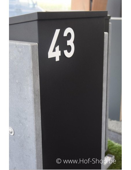 Torino Big Parcel Back Door zwart - pakketbus arduin