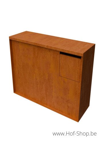 Murus - Geroba boîte à colis en acier corten