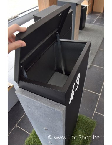 Torino Big Parcel Back Door zwart - pakketbus arduin