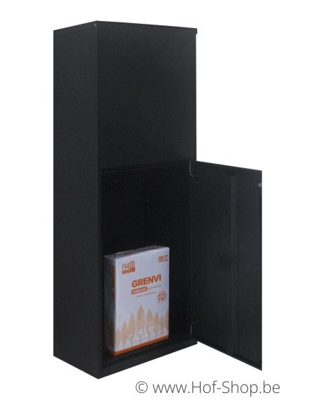 Trendybox Stardust Graphitgrey Back Door - pakketbus LogixBox