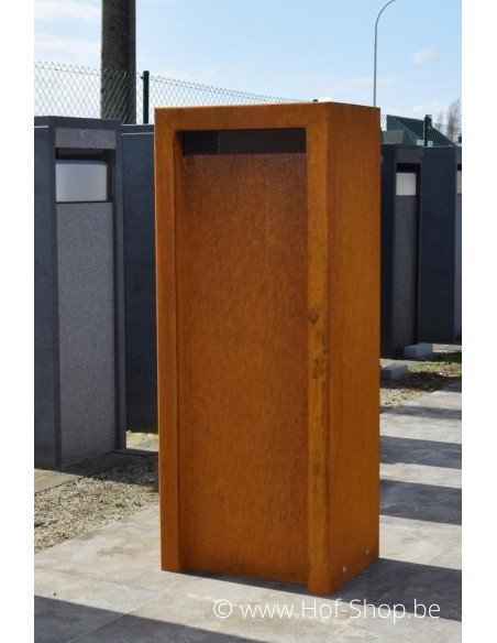 Litru - brievenbus cortenstaal