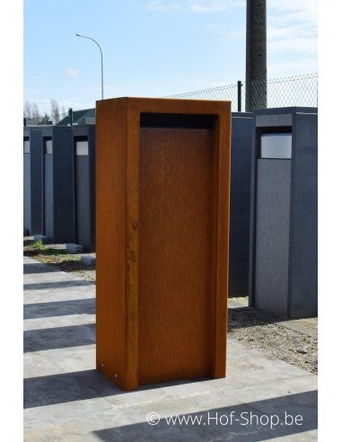 Litru - brievenbus cortenstaal