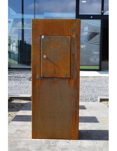 Litru - brievenbus cortenstaal